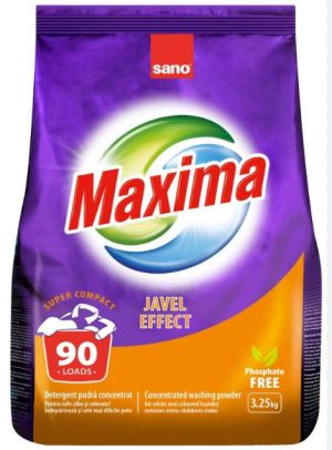SANO MAXIMA JAVEL ПРАХ ЗА ПРАНЕ 3.25kg 90пранета