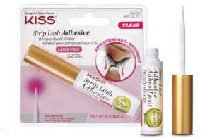 Kiss Strip Lash Adhesive KPLGL01C Лепило за мигли прозрачно 