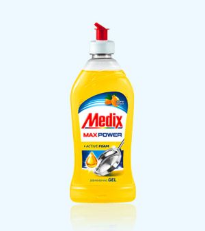 Medix Max Power Лимон Препарат за съдове 415 мл