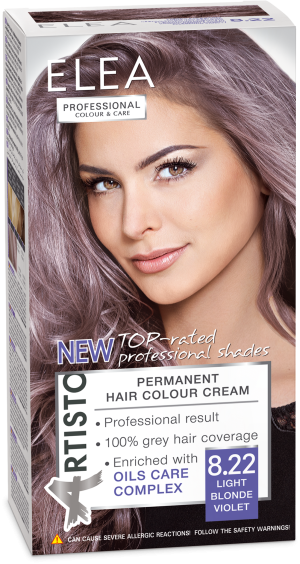  Elea Proffesional Colour&Care Боя за коса 8/22 Светло виолетово русо