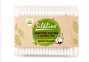 КЛЕЧКИ ЗА УШИ SILKLINE 100бр