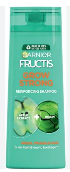 GARNIER FRUCTIS GROW STRONG Шампоан за подсилена коса 400мл