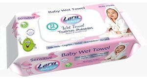 Lara Мокри кърпи Baby soft 72 броя