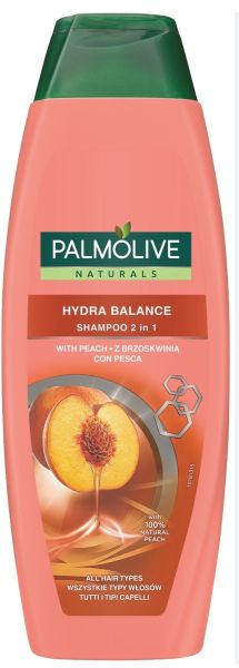 Palmolive Naturals 2 In 1 Hydra Balance Шампоан за коса 350мл