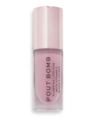 Makeup Revolution гланц за обем Pout Bomb - Sweety Nude ПО ЗАЯВКА