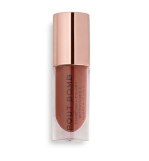 Makeup Revolution гланц за обем Pout Bomb - Cookie Deep Nude ПО ЗАЯВКА