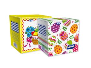 Великденски салфетки Gama - 70 броя, 33 см