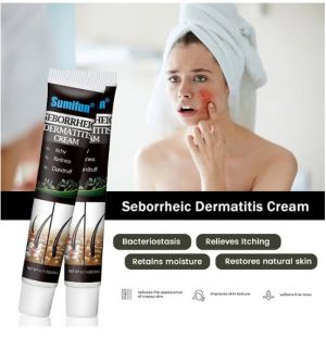 Sumifun Seborrheic Dermatitis Cream Крем за себореен дерматит - крем за грижа за скалпа, крем за скалп, склонен към фоликулит, дерматит, пърхот, акари, сърбящ и лющещ се скалп, третира пърхот и себореен дерматит 20 грама