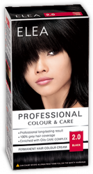 Elea Proffesional Colour&Care Боя за коса - № 2/0 Черен