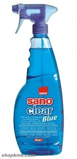 SANO CLEAR BLUE ПРЕПАРАТ ЗА ПОЧИСТВАНЕ НА ПРОЗОРЦИ 1l